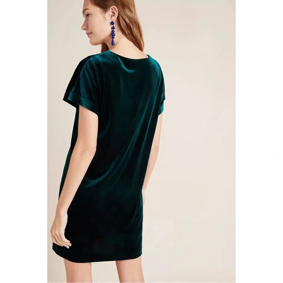 Anthropologie Nancy Green Velvet Tunic Dress NWT SZ 1X - Picture 7 of 16